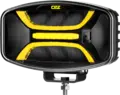 OZZ XO1 P fjernlys Sort 245mm oval, 8 LED, m/varsellys R65, 8160 lm