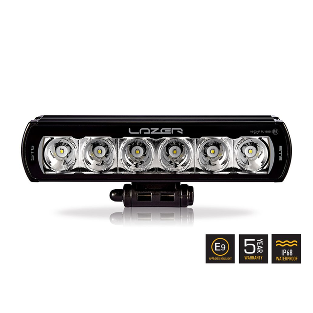 LAZER LED-bar EVO 284mm, 6 LED, fjernlys 