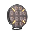 BRIODLIGHTS LED fjernlys 9" 12 LED m/ parklys 13000 lumen