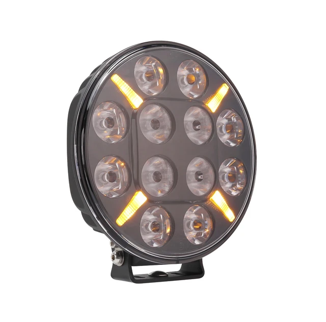 BRIODLIGHTS LED fjernlys 9" 12 LED m/ parklys 13000 lumen 