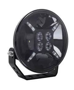 BRIODLIGHTS LED fjernlys 9" 8 LED m/ parklys 12000 lumen
