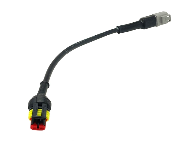 Adapter DT 2-pin hunndel til AMP hanndel 