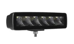 BRIODLIGHTS LED arbeidslys 6 LED med sotet glass, 2880 lumen