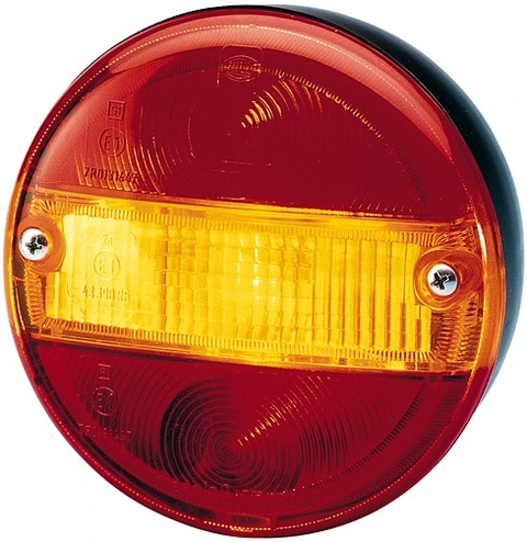 HELLA Baklampe u/ skiltlys ADR godkjent 12/24V 
