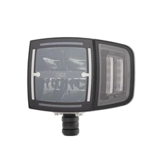 OZZ XH1 brøytelys H/V 150x150/215mm 4 LED, nærlys og fjernlys m/varme