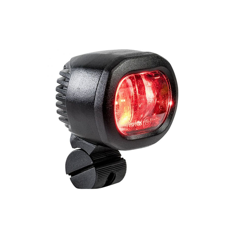 LED trucklampe med rød stripe 12/24V