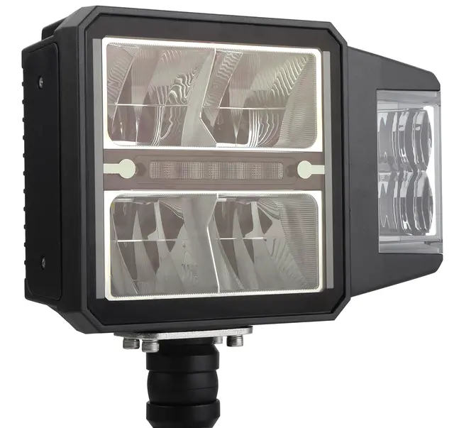 BRIODLIGHTS LED brøytelys h/v 4 LED nærlys,fjærnlys m/varme 