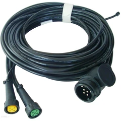 ASPÖCK kabelsett 5/3meter kabel med 13-pol støpsel