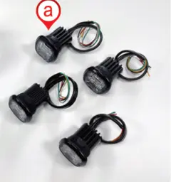 JULUEN CR6 6-LED varsellys innfellbar 4 pk