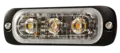JULUEN ST3 3-LED varsellys flat klart glass