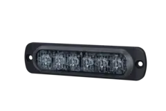 JULUEN ST6 6-LED varsellys flat sotet glass