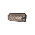 Varsellys 4 LED gul 2 meter kabel