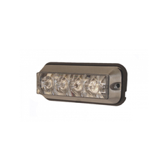 Varsellys 4 LED gul 2 meter kabel