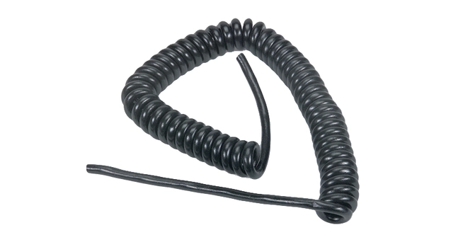 Spiralkabel 2x0,75q, 3 meter 