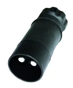 ELKE plug 2-pole NATO black 35qmm