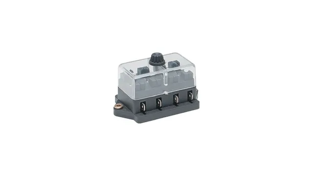 Bladsikringsholder 4-pol maks 40 amp sikring | Verne