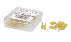 Mini bladsikring 10A rød 50pk