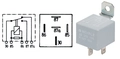 Vekselrele 12V/30A med motstand