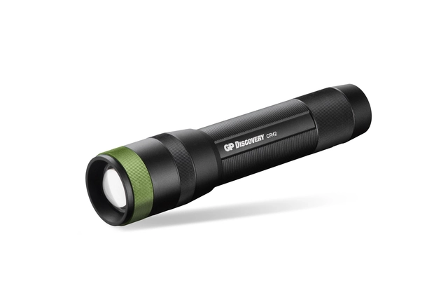 Lommelykt GP Discovery CR42 LED 1000 lumen oppladbar 