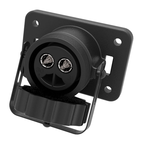 ELKE Socket 2-pole NATO 35/50mmq Black