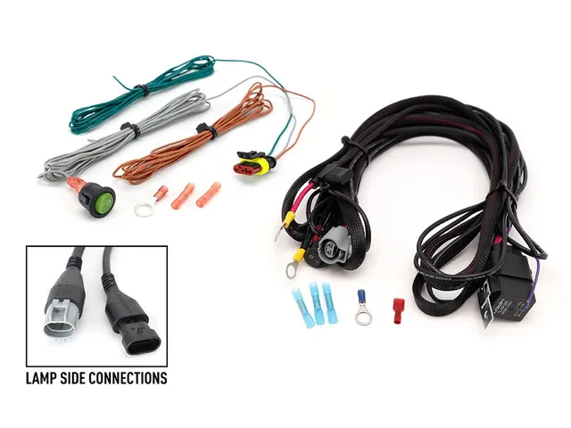 LAZER LED-bar Elite+ 590mm,12 LED fjernlys m/gult og hvit lys 