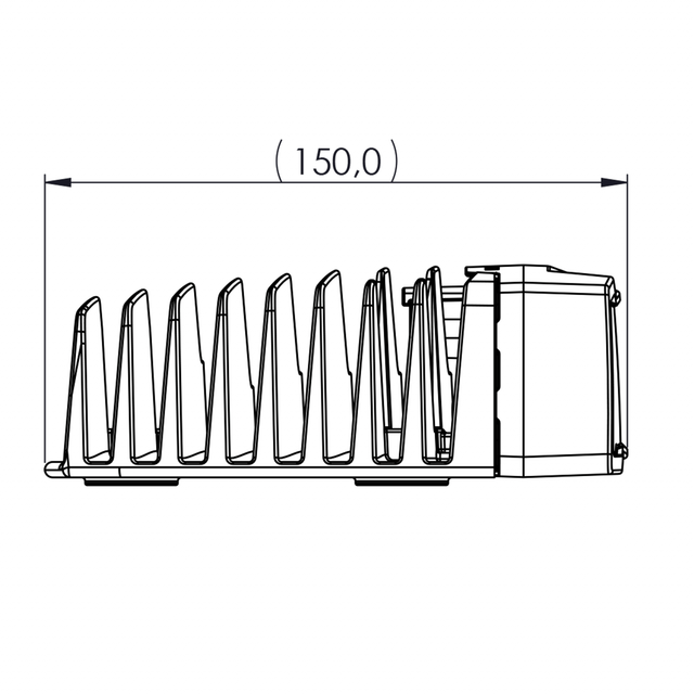 TYRI VL LED arbeidslys Symmetrisk 12/24V 