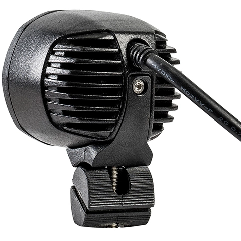 LED trucklampe med rød stripe 12/24V 