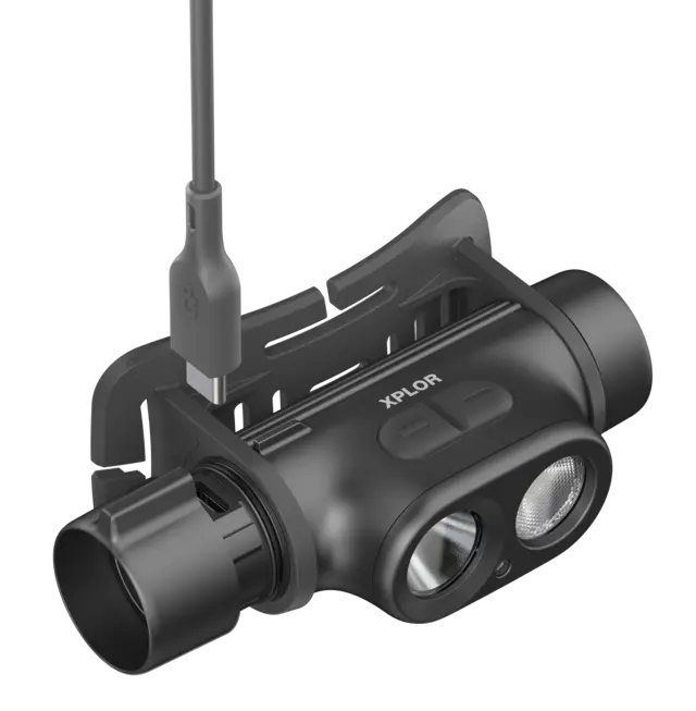 Hodelykt GP LED 1200 lumen oppladbar 