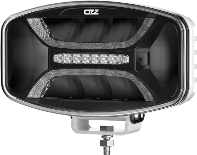 OZZ XO1 P fjernlys Hvit 245mm oval, 8 LED, m/varsellys R65, 8160 lm 