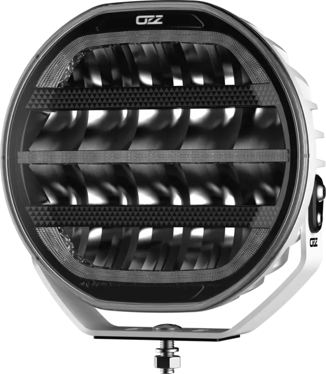 OZZ XR2 P9" fjernlys Hvit 16 LED, m/parklys, 15000 lumen 