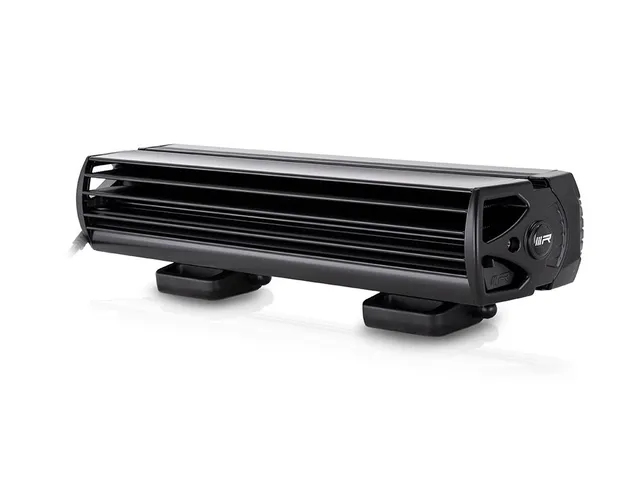 LAZER TR1000 LED-bar fjernl. m/varsellys 410mm, 8 LED, sort utgave 