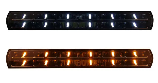 BRIODLIGHTS LED-bar m/parklys 525mm, 24LED, 27000 lumen 