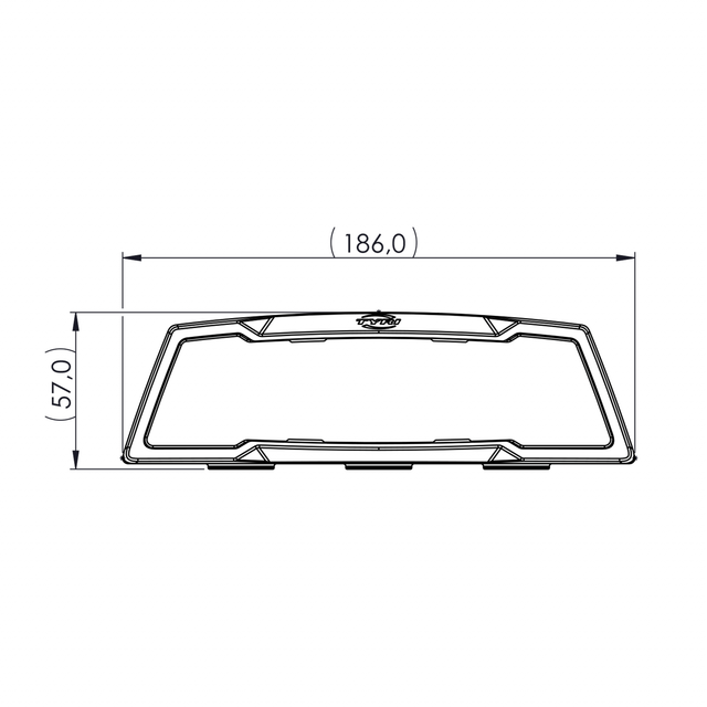 TYRI VL LED arbeidslys Symmetrisk 12/24V 