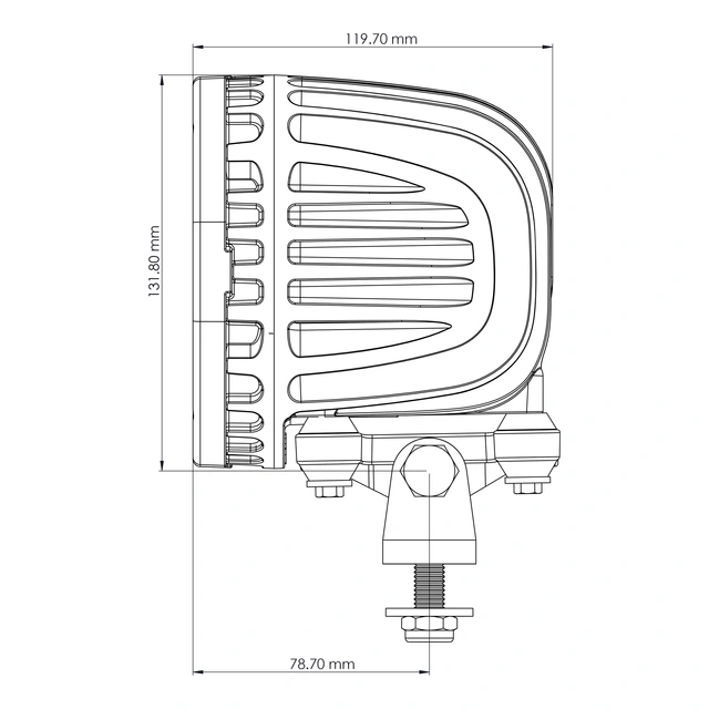 TYRI 1313 LED arbeidslys Symmetrisk 12/24V 