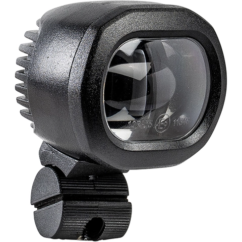 LED trucklampe med rød stripe 12/24V 