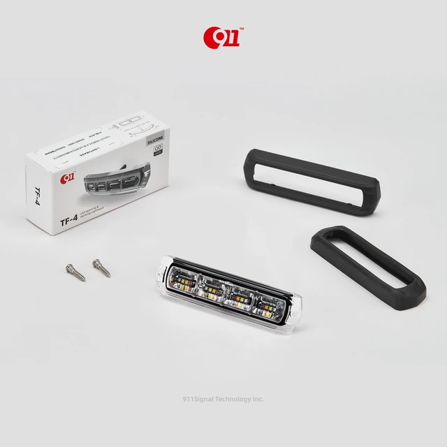 911 SIGNAL LED varsellys flex 4 LED silikon modul 
