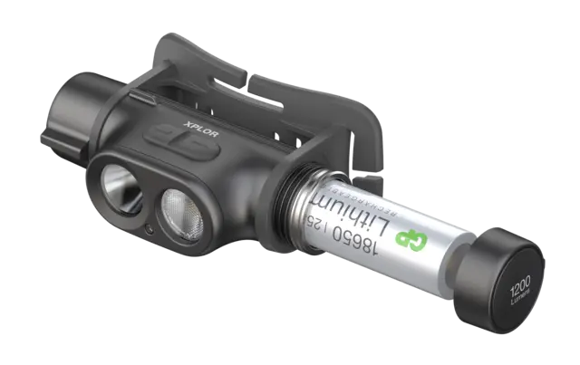 Hodelykt GP LED 1200 lumen oppladbar 