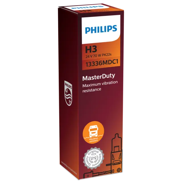 PHILIPS lyspære H3 24V 70W md 