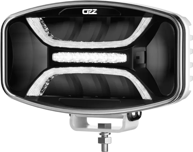 OZZ XO1 P fjernlys Hvit 245mm oval, 8 LED, m/varsellys R65, 8160 lm 