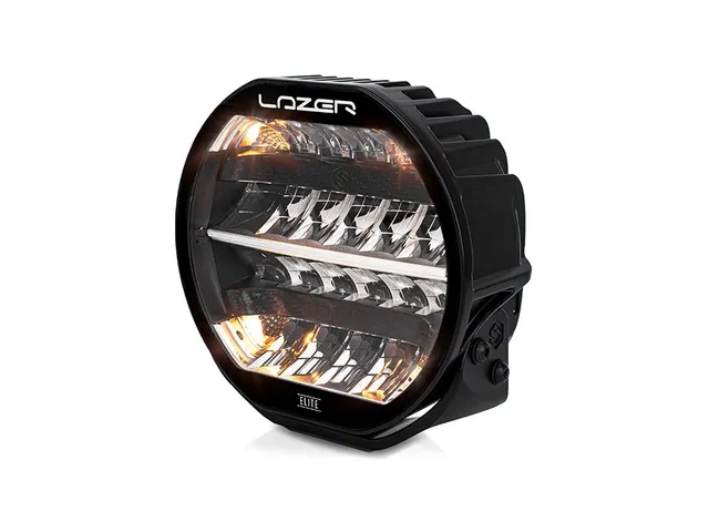 LAZER Sentinel 9" Elite sort Fjernlys m/parklys 