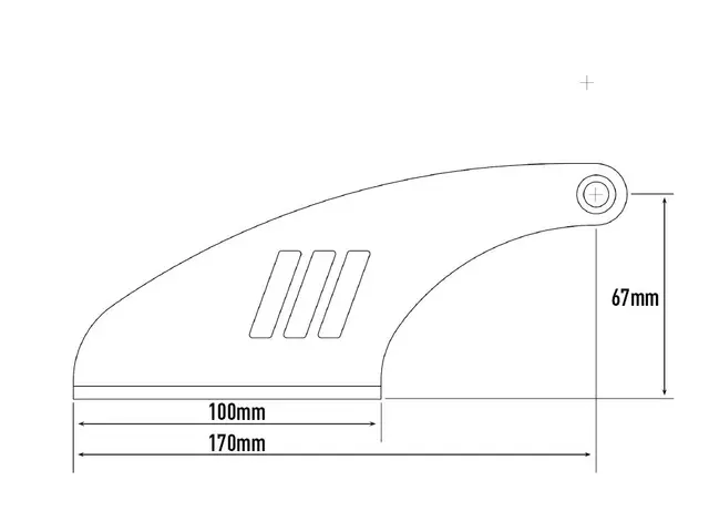 LAZER Takmonteringssett 67mm 
