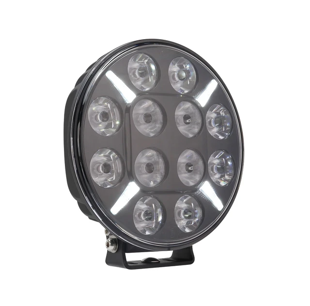 BRIODLIGHTS LED fjernlys 9" 12 LED m/ parklys 13000 lumen 