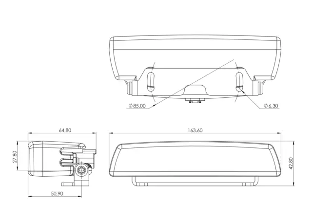 TYRI VL4 LED Redline 4 LED , 12-48V 