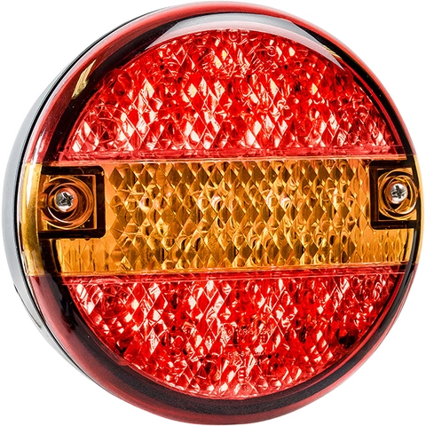 TRUCK-LITE baklys LED rund rubbolite 12/24V 
