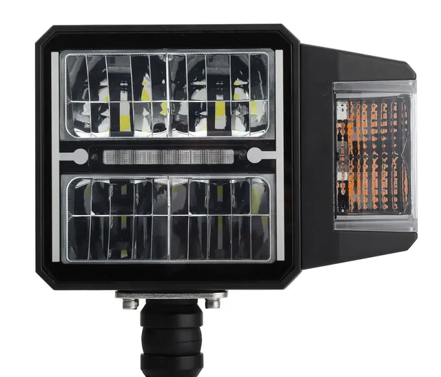 BRIODLIGHTS LED brøytelys h/v 4 LED nærlys,fjærnlys m/varme 