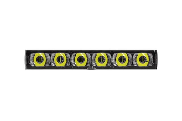 JULUEN ED6 6-LED varsellys grillmontering med cruise light 