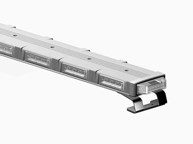 911 SIGNAL Lurker LED Varsellysbjelke sølv 1480mm 