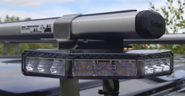 911 SIGNAL Varsellys 9 LED 150° hjørne modul 
