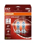 OSRAM H7 55W 12V PX26D Osram Night Breaker Laser +150%
