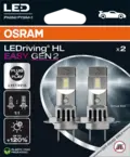 OSRAM H7/H18 16W 12V 2000lm 6500K Osram LEDriving HL Easy